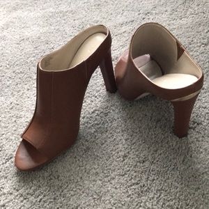 Leather Calvin Klein mules